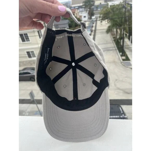 Love your Melon khaki baseball cap Dad watermelon embroidered preppy - Picture 6 of 10